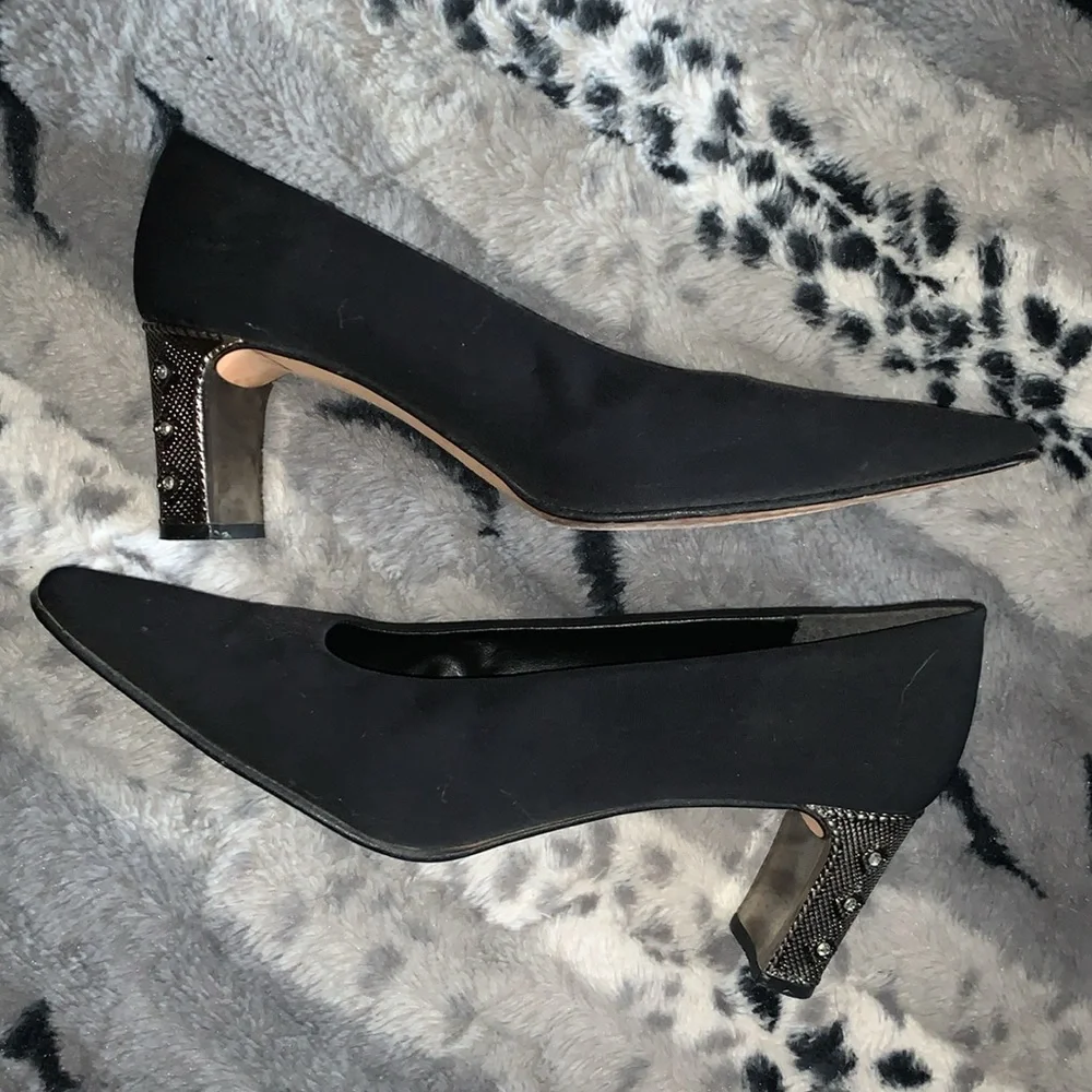 Proxy Black Heels — 9 Narrow